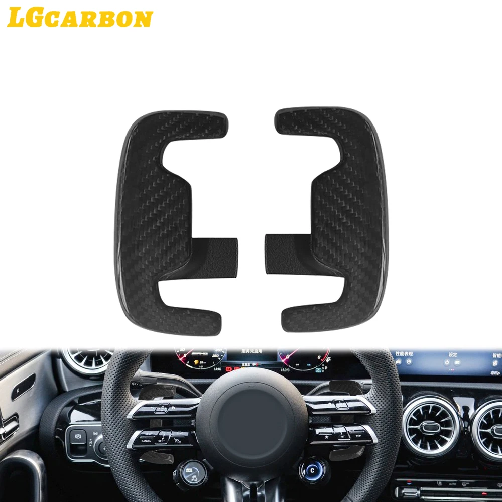 

LGcarbon Carbon Fiber Steering Wheel Paddle Shift For Mercedes-Benz E-Class AMG GT CLS GT50 GT53 E53 E63 CLS53 2021 2022