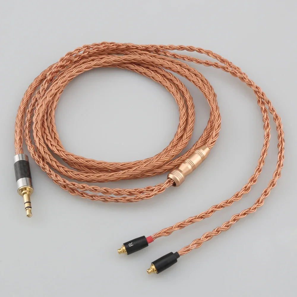 High Quality XLR 2.5mm Balanced 16 Core 99% 7N OCC Earphone Cable For  AKG N5005 N30 N40 MMCX Sennheiser IE300 IE900