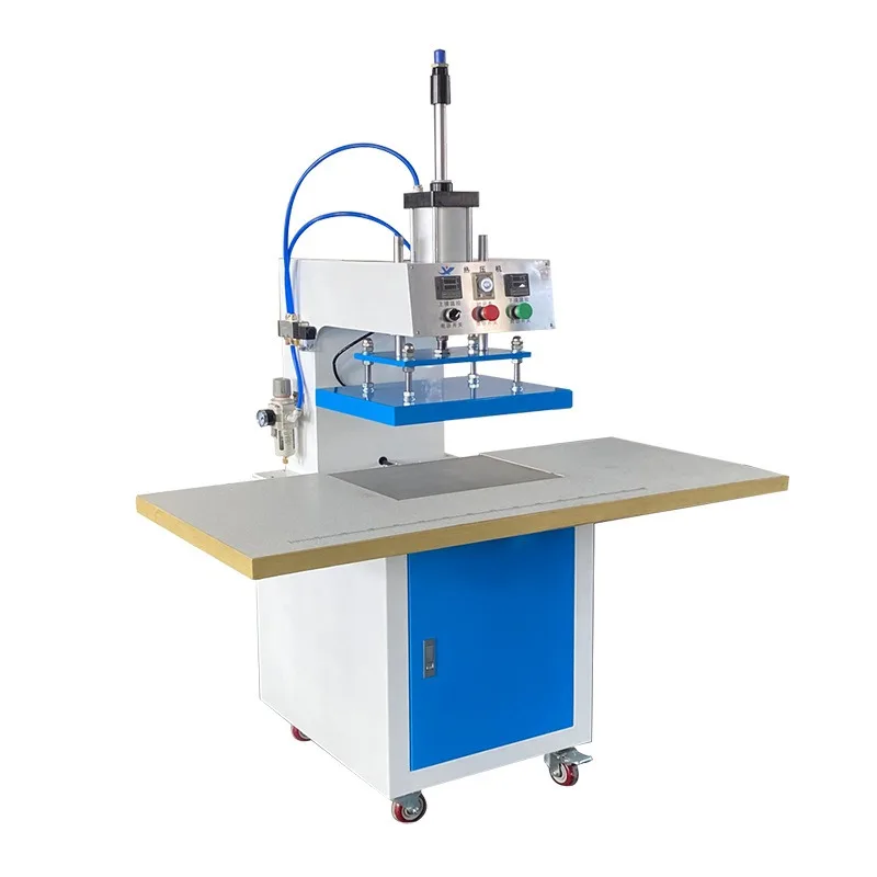 Garment upper and lower heating ironing machine, clothing LOGO convex ironing machine