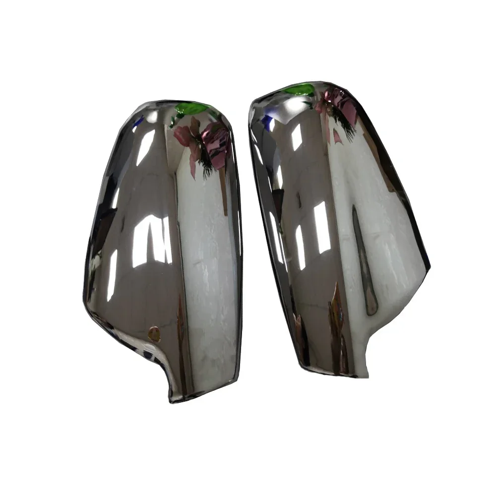 1 Pair For Peugeot 307 CC SW 407 2004 - 2012 Door Side Wing Mirror Chrome Cover Rearview Cap Accessories Car Styling