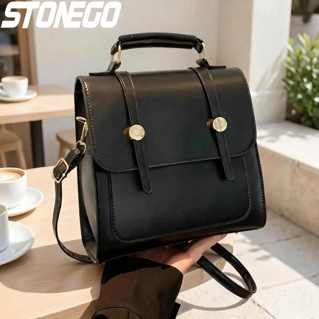 

Women Retro Fashion Backpack Multifunctional Student Bag Vintage Design Durable Waterproof Daily Travel Use
