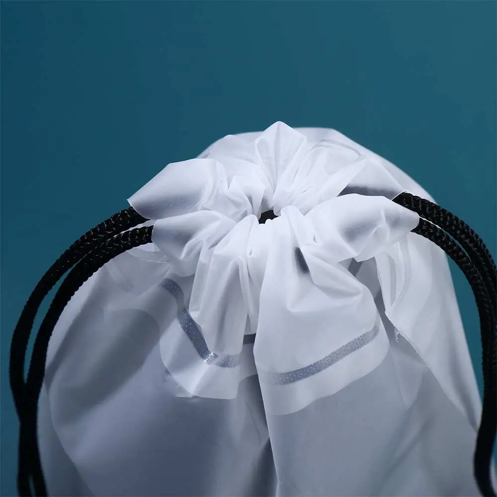 Matte Transparente Reutilizável Drawstring Umbrella Cover, Storage Bag, Embalagem, Home Acessórios