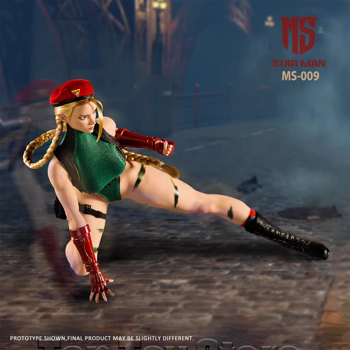 STAR MAN MS-009 ストリートファイター Cammy キャミィ1/6 Starman MS-009 1/6 escala figura colecionável cammy luta menina