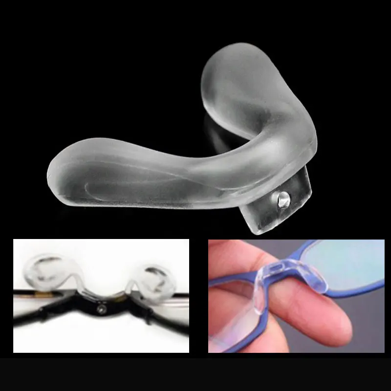 Silicone Anti-Slip Glasses Nose Pads U-shaped Nose Pad for Eyeglasses Accessory