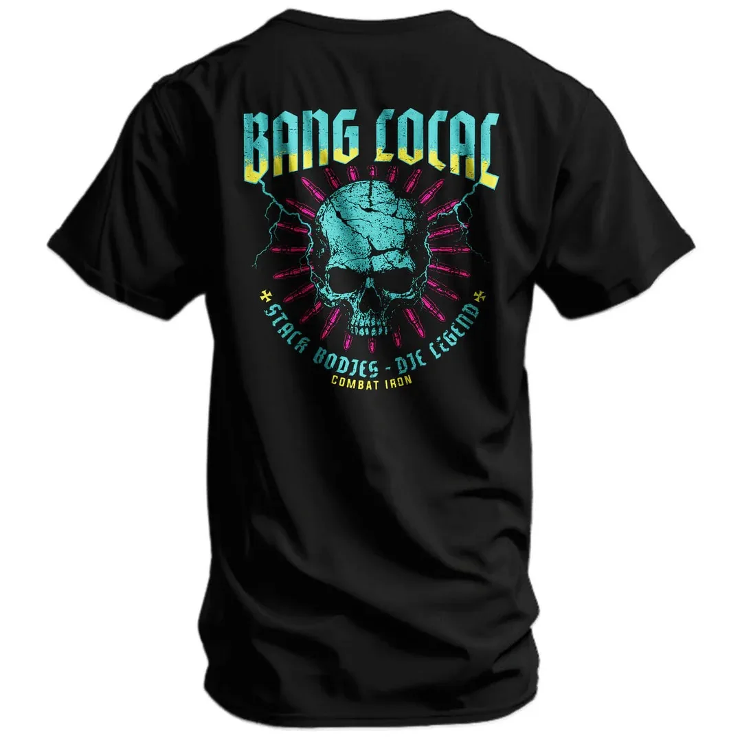 بانج المحلي. كومة الهيئات تي شيرت رجالي الراقية الفاخرة لكل من الرجال والنساء أفضل Y2k الرسم 2025 الصيف الساخن