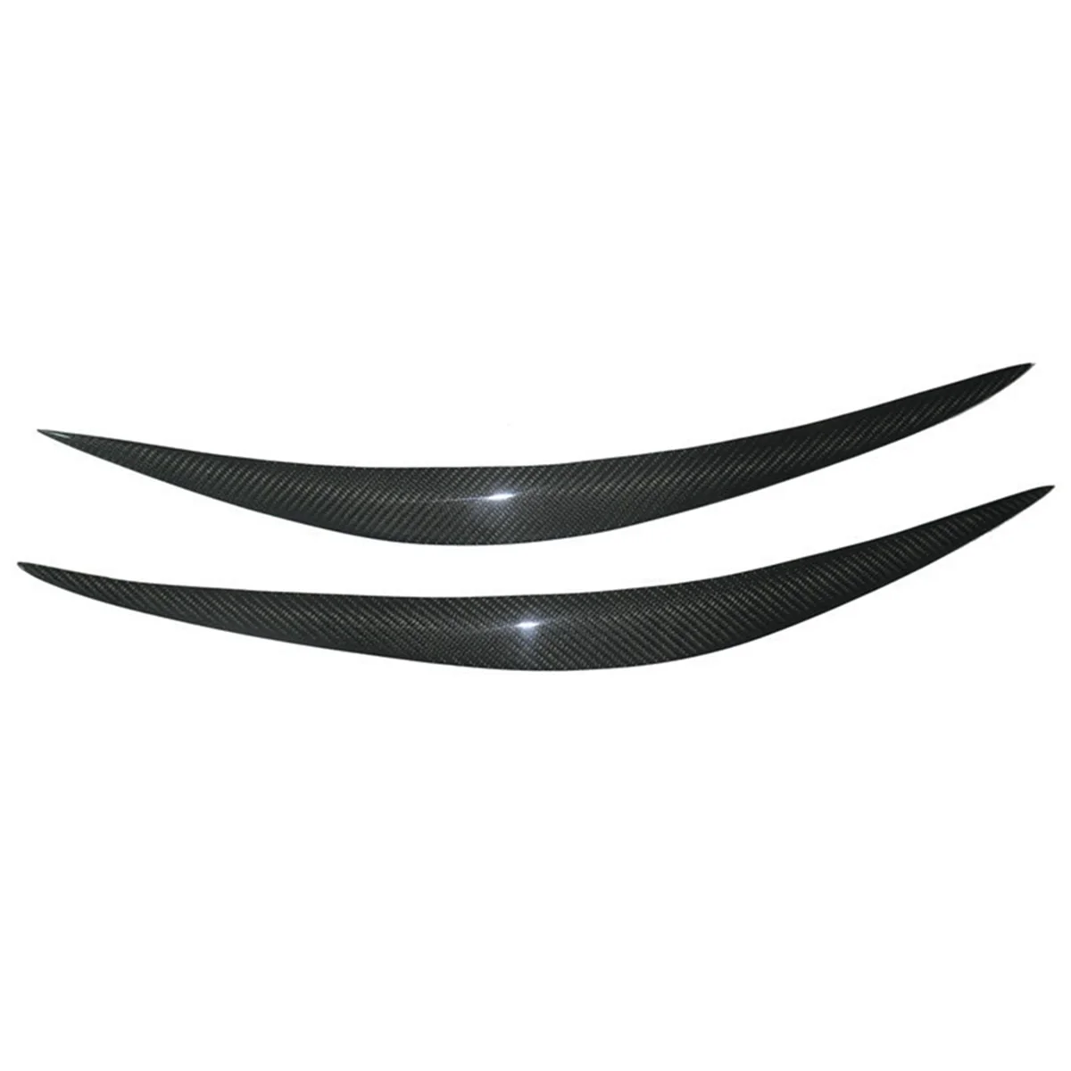 

Real Carbon Fiber Eyelids Eyebrows Lids Headlight Trim Cover for Infiniti FX35 FX37 QX70 FX50 2009-2013