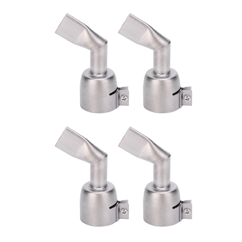 

4Pcs Welding Nozzle, Flat 120 Degree Hot Air Welding Nozzle For Plastic Plates, Welding Nozzle Weld Torch Accessories