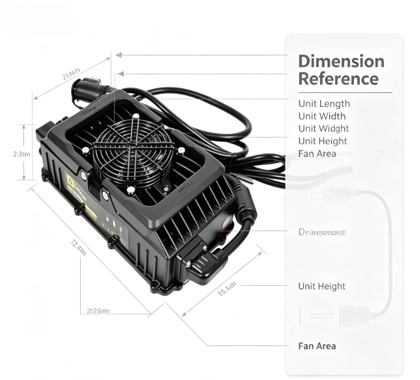 85V 12A Original  Charging Unit Electric Dirt Bike Off-Road Motorcycle Battery Replacement Power Hardware