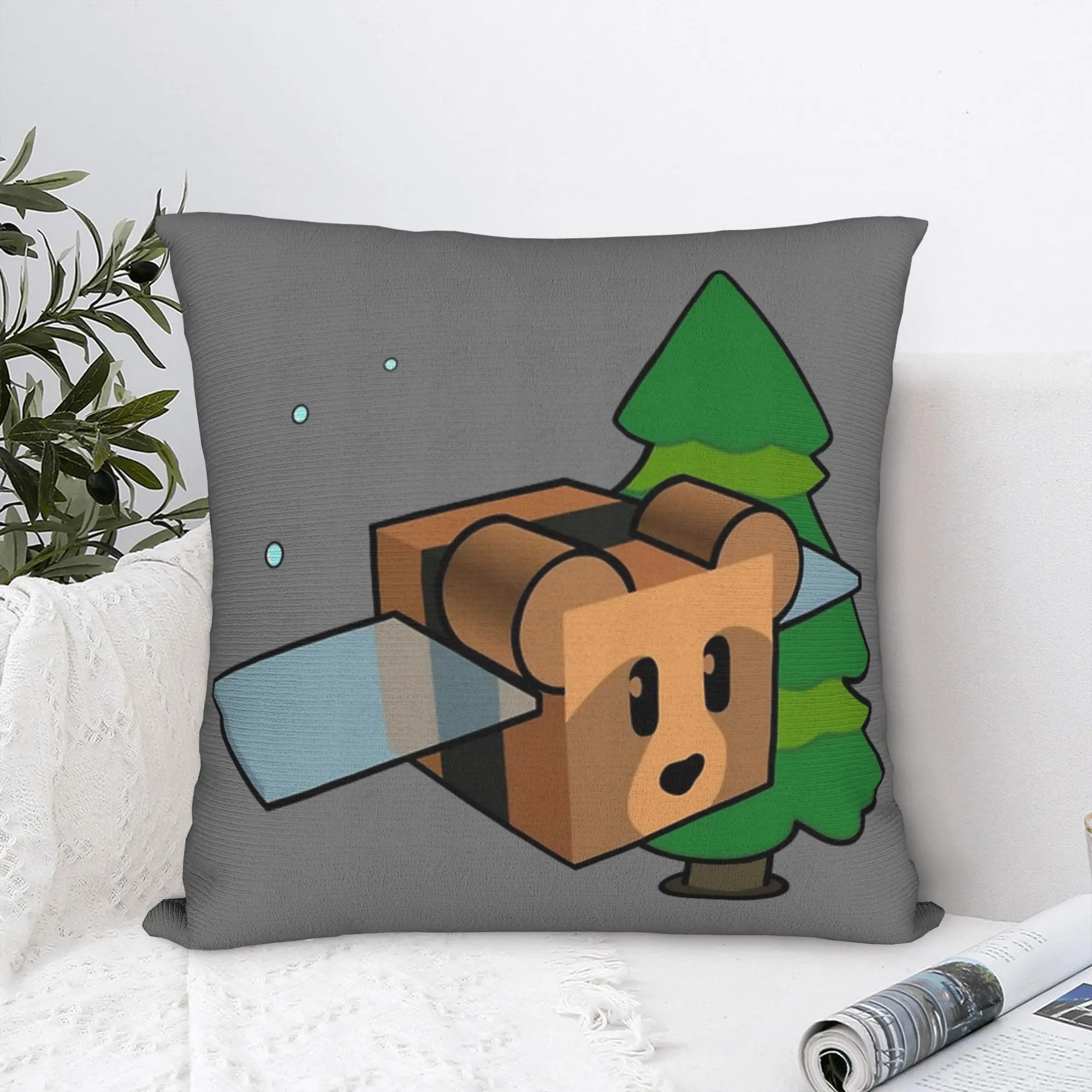 Bee Swarm Simulator Collection BSS Pillowcase Printed Polyester Cushion Cover Decor Game Pillow Case Cover Home Square