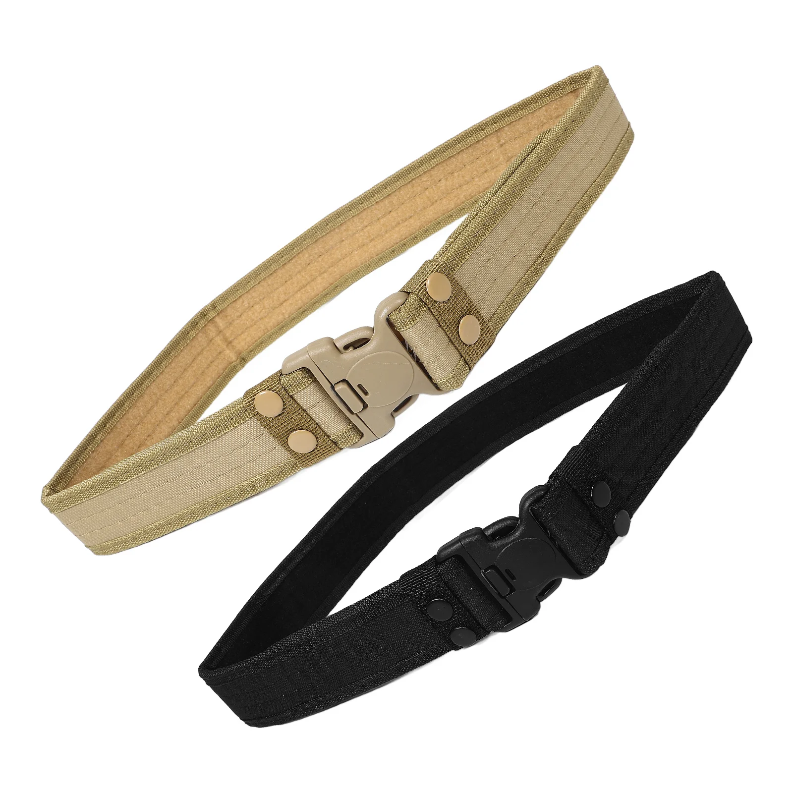 

Tactical Belt Mens Adventure Waist Belts Camping Hiking Travel Adjustable Utility Outdoor Durable Oxford Quick Release Plastic