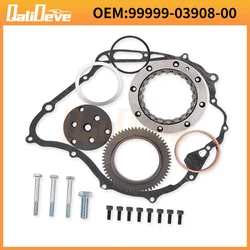 Starter Clutch One Way Bearing Gear Kit & Puller Tool 99999-03908-00 5EL-W155B-30-00 For Yamaha 1999-2009 999990390800 5ELW155B