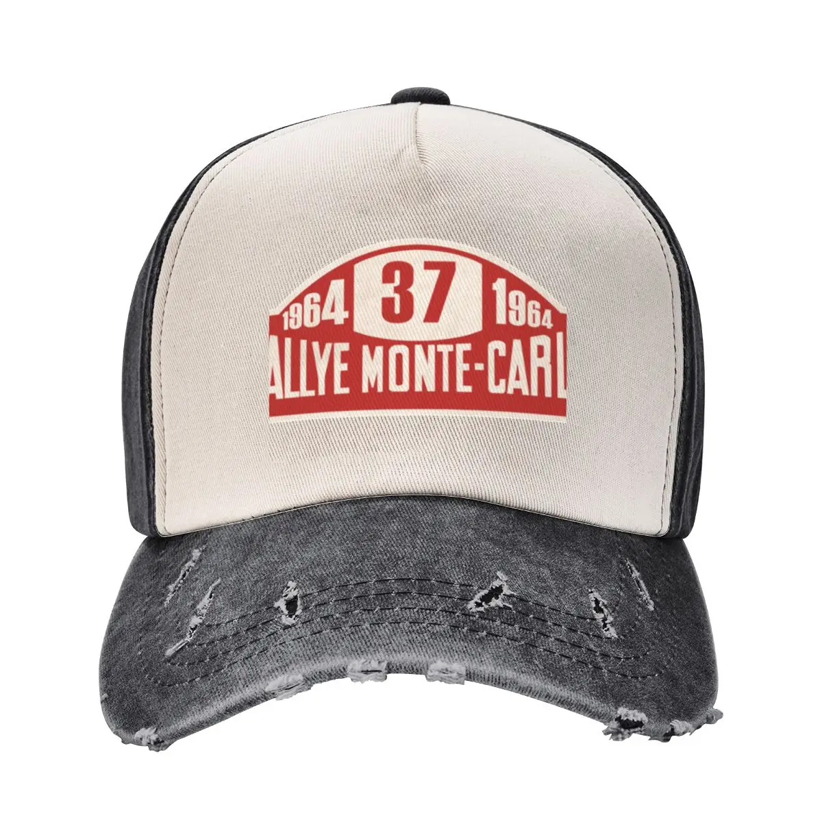 Rallye Monte Carlo 1964 Sign Baseball Cap Military Cap Man Snap Back Hat Mens Women's