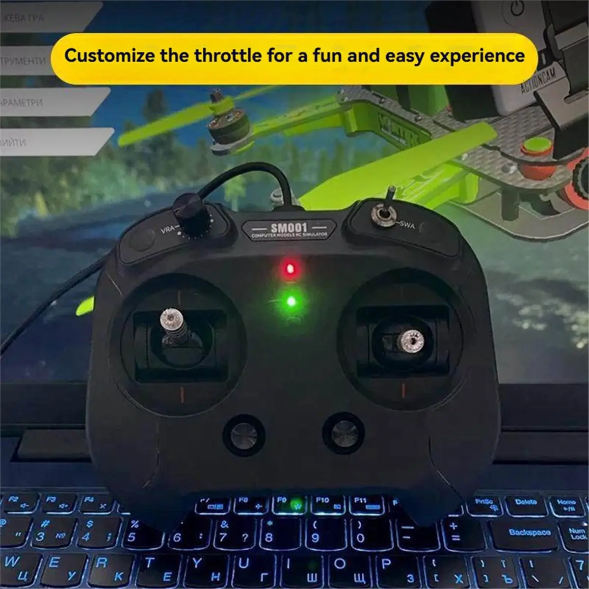 -SM001 6CH Fpv Flig…