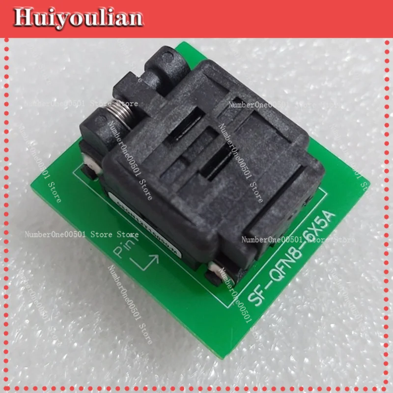 WSON8 QFN8 8x6 to DIP8 Programming Socket Importable Adapter for IC Chips -lbw095