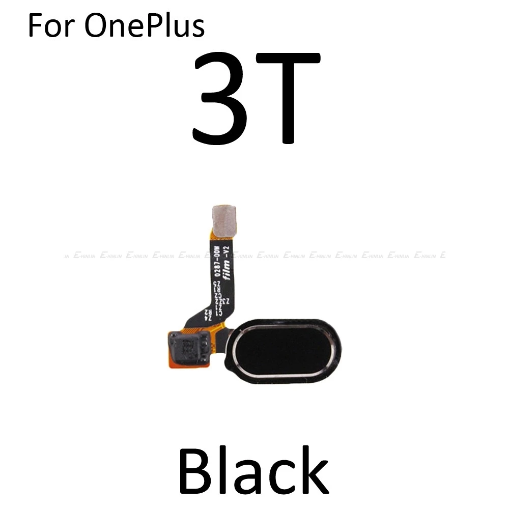 بصمة اللمس معرف موصل المنزل زر الاستشعار القائمة اتصال الشريط الكابلات المرنة ل OnePlus 3 3T 5 5T إصلاح جزء