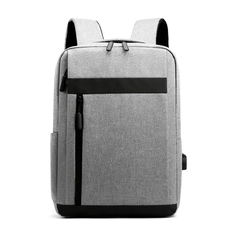 Mochila de Laptop de Negócios Masculina, grande capacidade, multifuncional, mochila de filme impermeável, bolsa de ombro casual