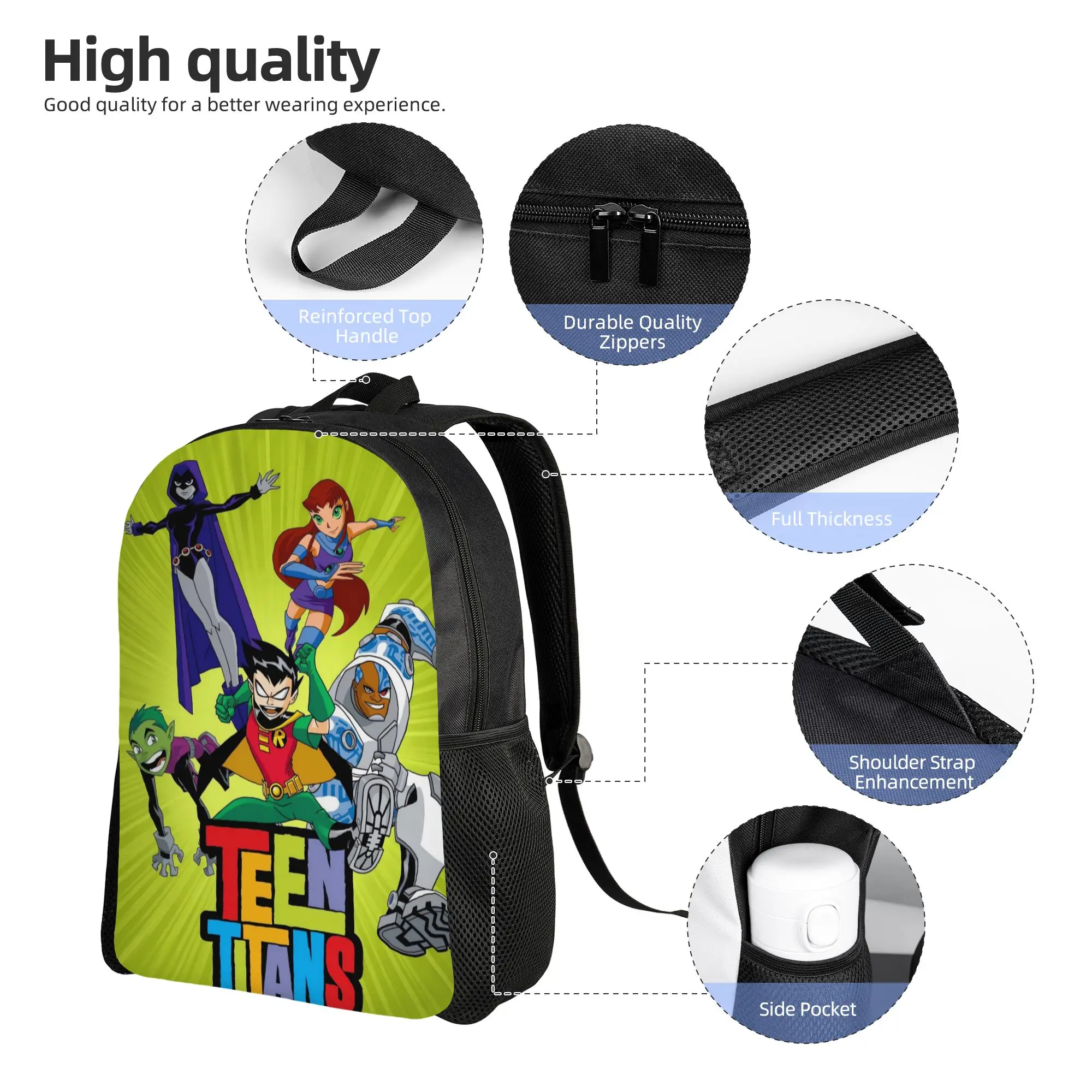 กระเป๋าเป้สะพายหลัง Teen Titan - School Backpack Teen บทวิจารณ์และราคา