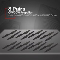 8 Pairs Propeller For Hubsan H501S H501C H501A H501M 501 CW/CCW Props Blade RC PartsQuadcopter RC Drone Aircraft Dropshipping