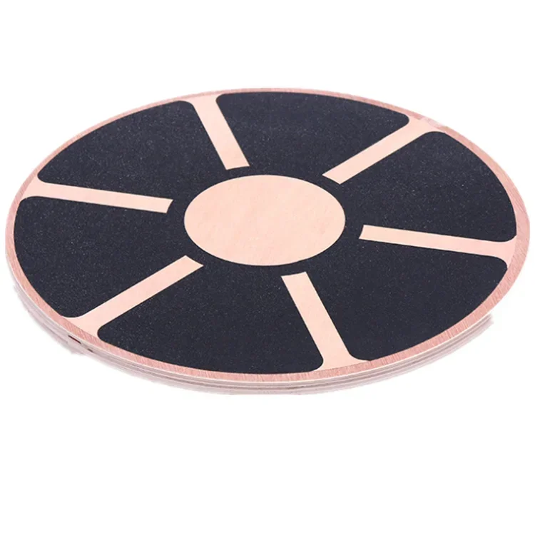 Fitness balance board piastra di equilibrio in legno allenamento antiscivolo Yoga Fitness plate coordinazione riabilitazione training pedal