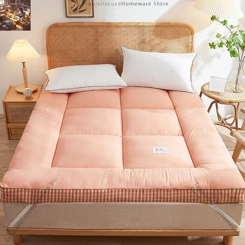 Tatami Floor Thicken Warm Mattress Student Dormitory Single Double soy fiber Mattress Household Soft Comfortable Bed Mattresses