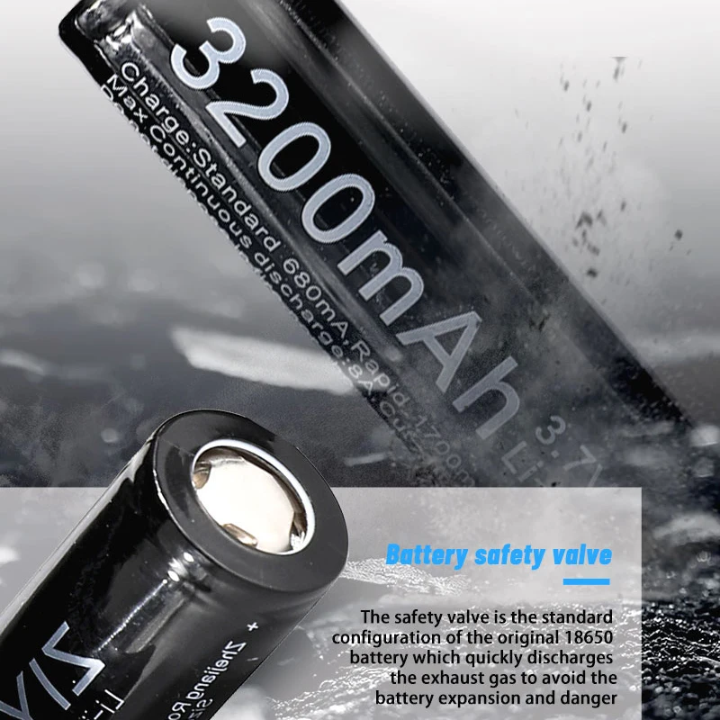 100% nowy oryginalny 18650B 3.7 v 3200 mAh 3000 mAh 2600 mAh 18650 akumulator litowy do baterii latarki