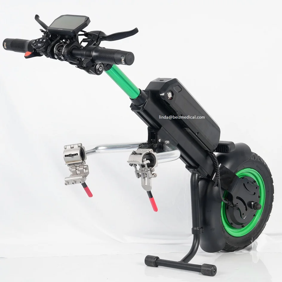 18 Kg Power Front Head Manual Wheelchair Drive Front Motor With The Wheel Handle Bar Height Adjustable For Disabled -BZ-T02