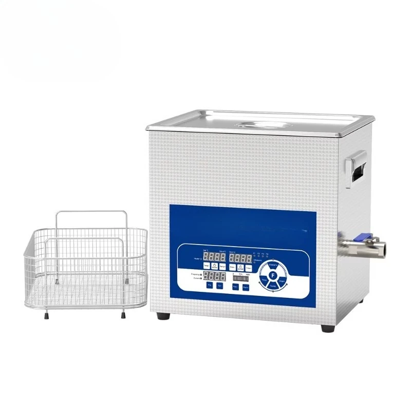 GRANBO 28/40/68/80/120Khz Double/Three Frequency Cleaning Machine With Mute/Sweep/Pulse/Degas Mode Ultrasonic Cleaner 10 Liters