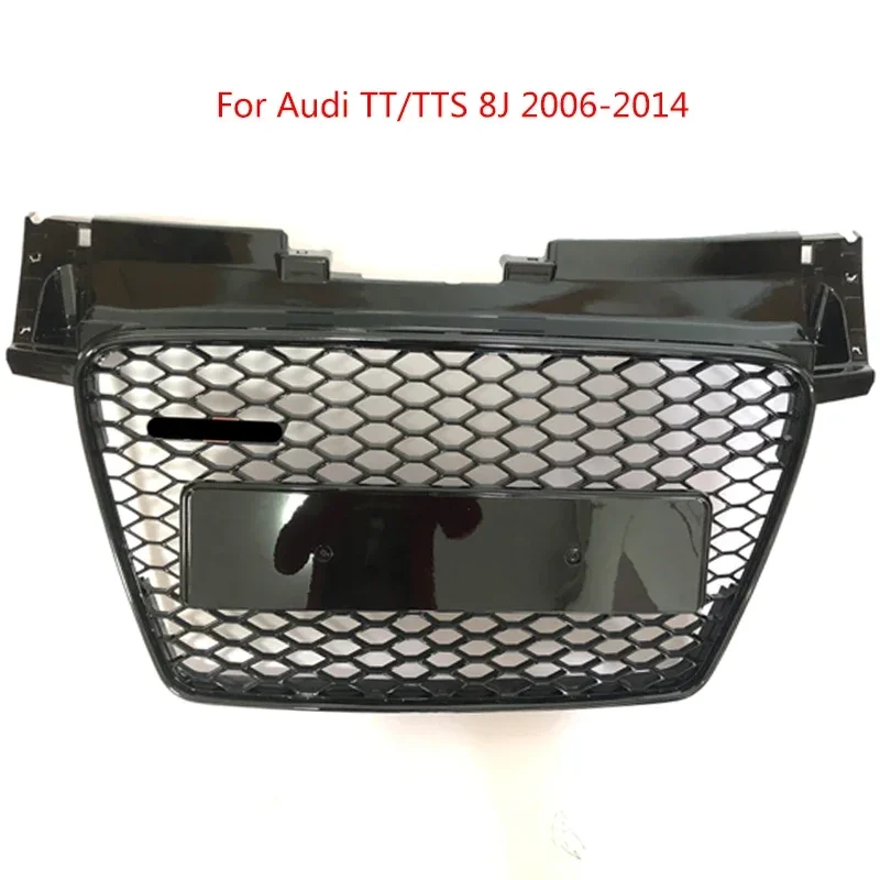 

For TTRS Style Car Front Bumper Mesh Car Front Grille Racing Grill for Audi TT/TTS 8J 2006-2014 Car Mesh