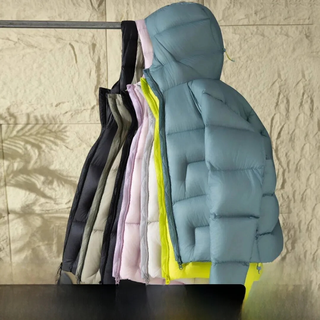 

Утепленный пуховый жилет High Puffin для мужчин и женщин, зимний, для активного отдыха, с защитой от холода, из нейлоновой ткани, теплый, на молнии