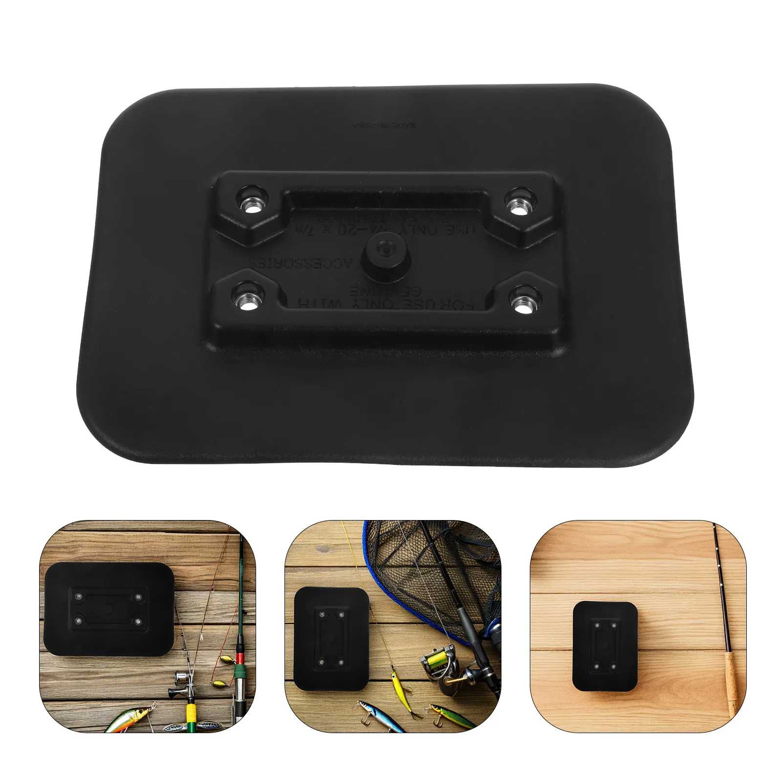 

Опорная пластина для надувной лодки, держатель для удочки, регулируемое основание из ПВХ, крепление для удилища на каяк, каноэ, плот, для рыбалки