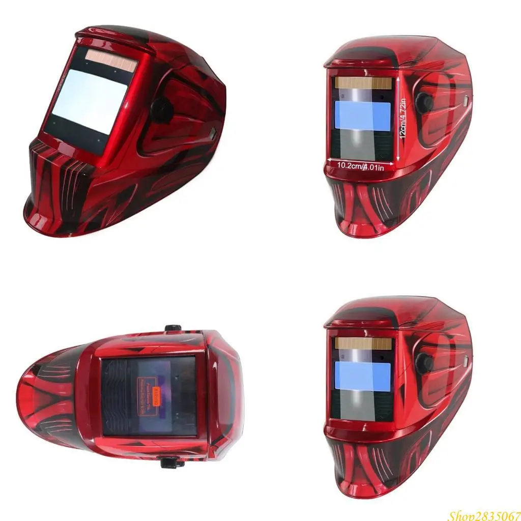 

Solar Automatic Darkening Welding Mask Helmets Offering Eye Protective With Adjustable Light Filter for Electric Welding 831F