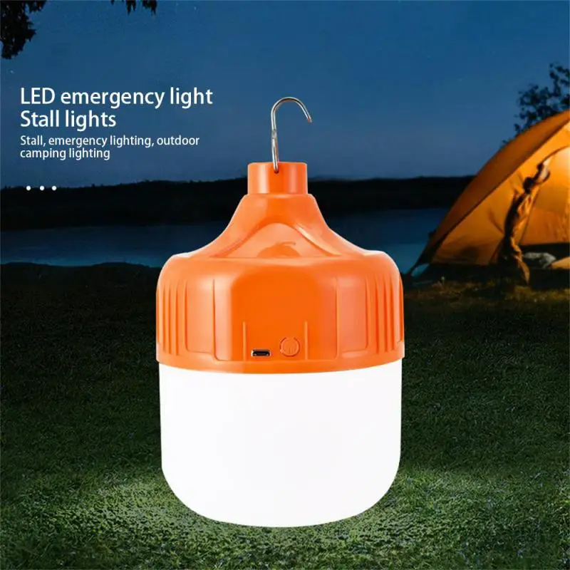 USB Charging Light Bulb Outdoor Wireless Night Market Stall Light Tall Rich Handsome Home Power Outage Led Emergency Bulb