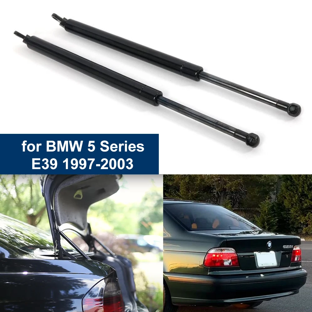 51248222913 1 Pair Car Strut Bars Tailgate Trunk Gas Spring Strut Lift Support for BMW 525i 528i 530i 540i M5 4 door 1997-2006