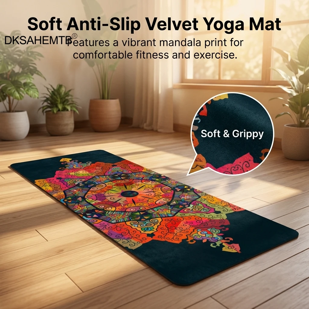 Tapete yoga doble cara antideslizante – Suave para gimnasio y exterior - imagen 3