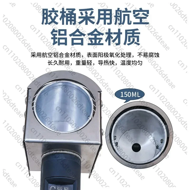 For Leather Gift Box Gluing Application Small Handheld Glue Spreader Roller Coater