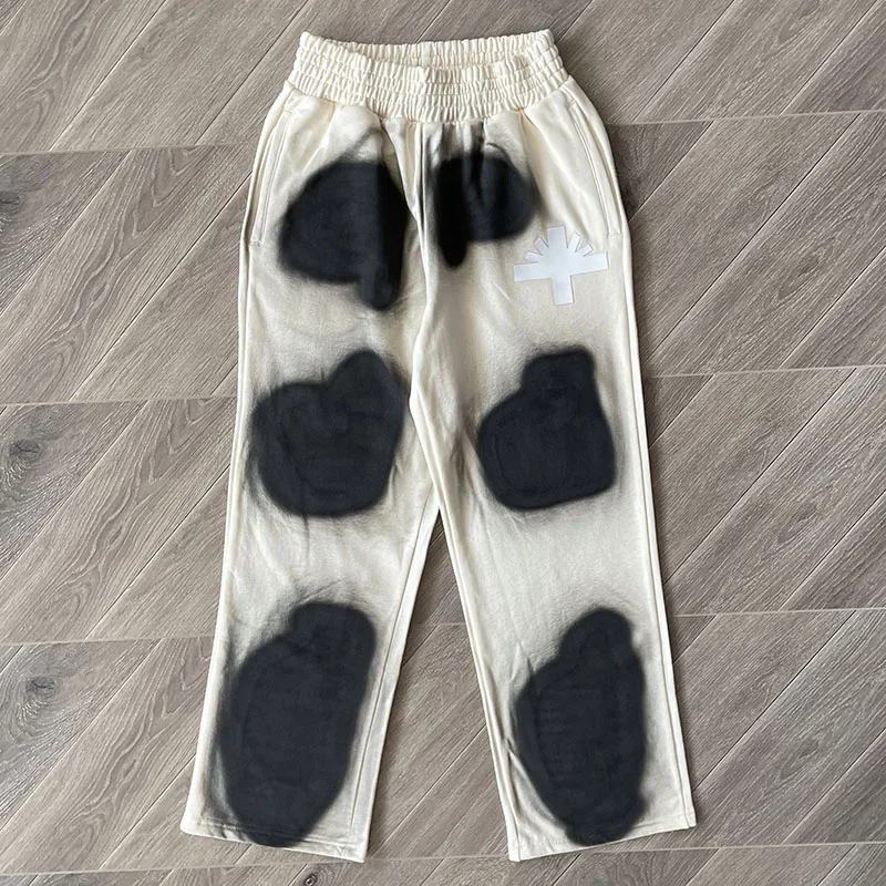 

Брюки Vertabrae Spotted: модные спортивные повседневные длинные брюки прямого кроя для весны и осени, на каждый день