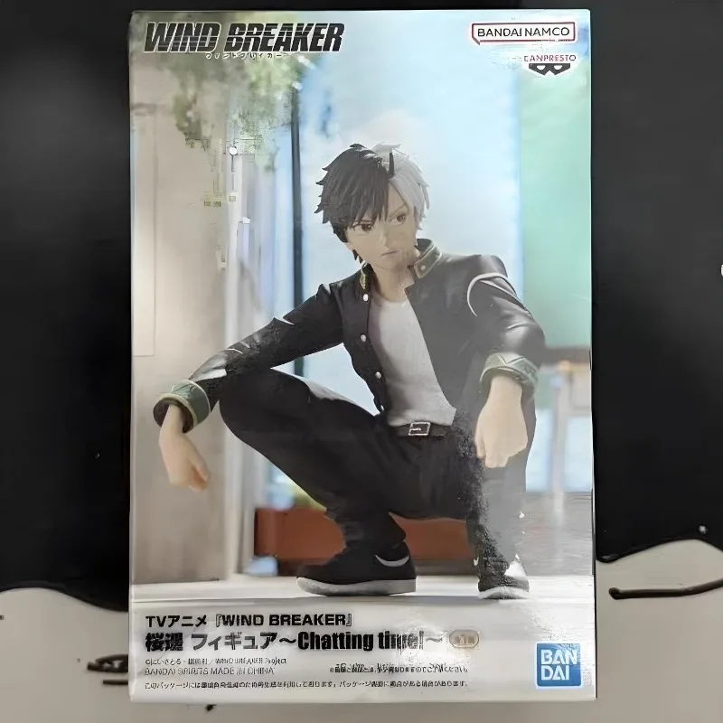 Bandai en Stock Original Banpresto tiempo de chat Anime cortavientos Haruka Sakura figura de acción modelo juguetes regalo DT