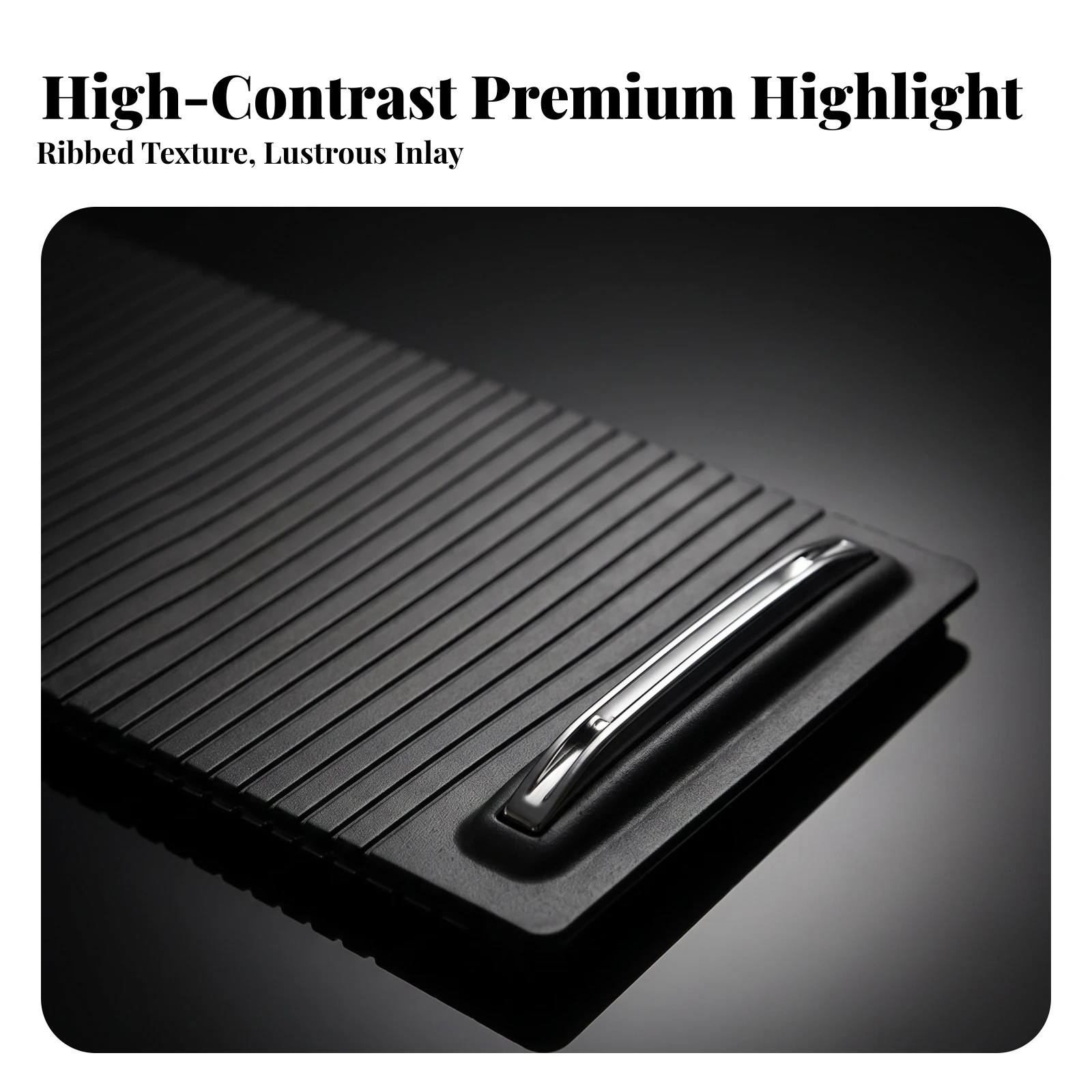 Center Console Blind Cover Cap Wear-Resistant Center Console Sliding Cover Ribbed Sleek for Cup Holder