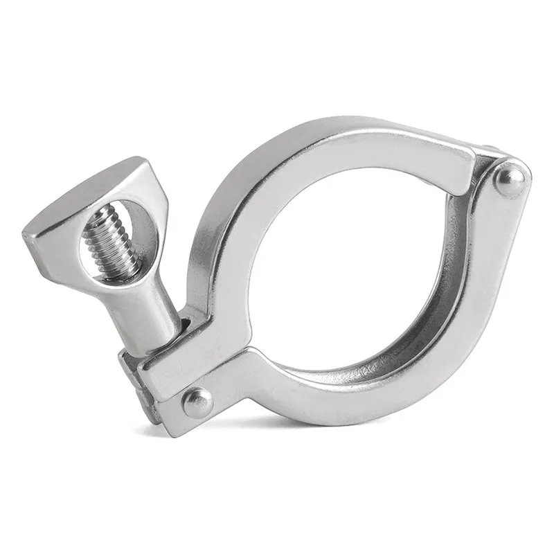 Sanitary 304 Stainless Steel Tri Clamps Clover 1.5