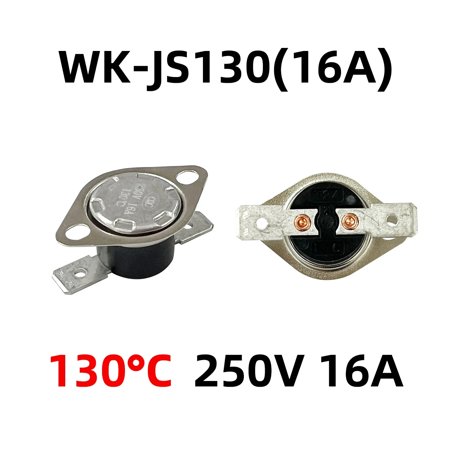 10 шт. Ksd301 24 ℃   40 ℃   130 ℃   150 ℃   Металлическая термозащита 250 В 10 А 16 А термовыключатель температуры нормально закрытый