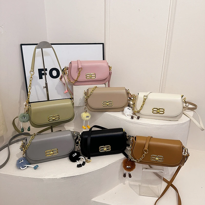 

Gray Suede Single Shoulder Bag Comfortable Strap for Office Daily Commute Shopping