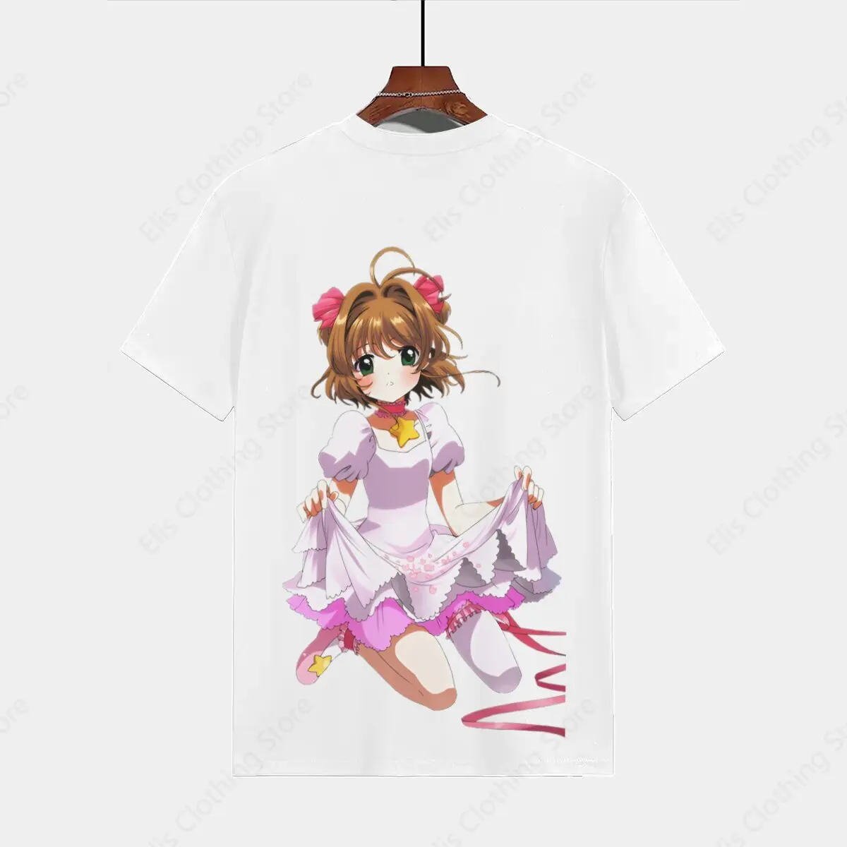 Card Captor Sakura T-shirts men women funny humor print t-shirts casual men t-shirts unisex streetwear