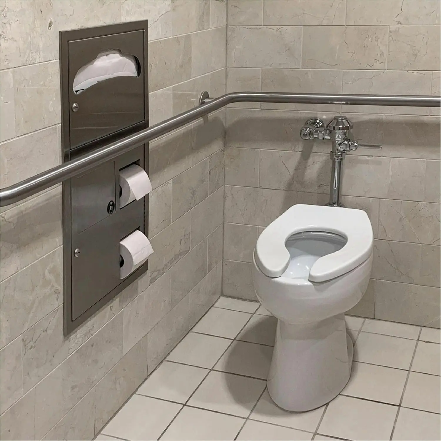 Premium 2-Ply Bath Tissue, 3" x 4", 400 Sheets/Roll, 96 Count - Soft & Strong for Home Use