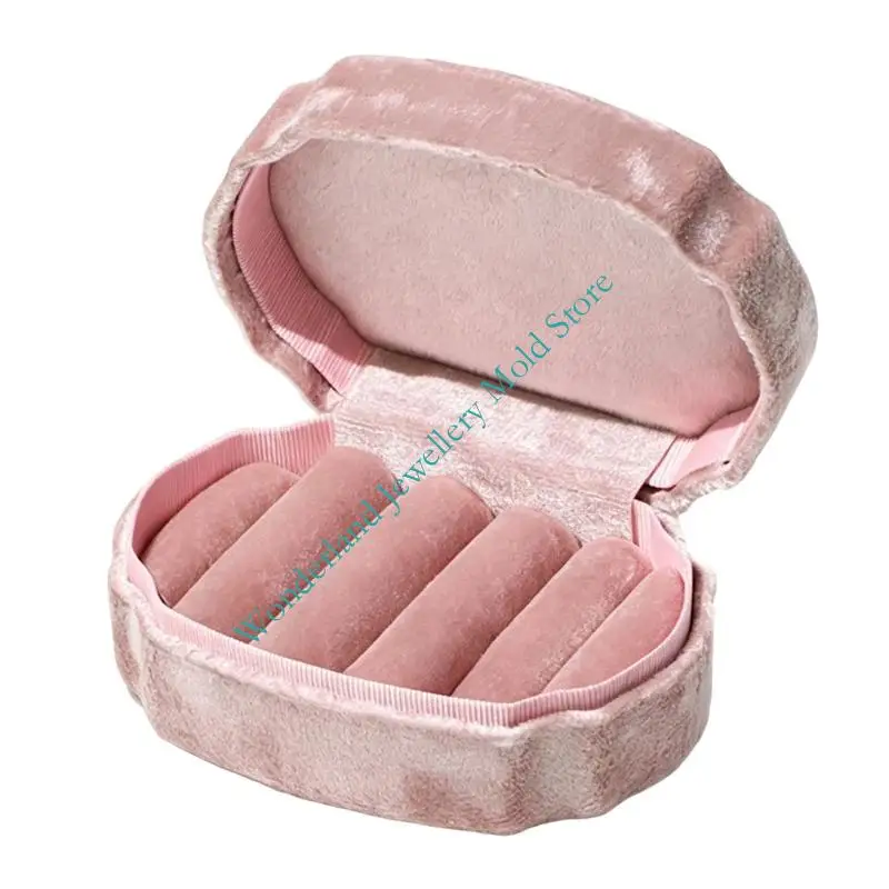 Jewelry Storage Case for Visible Ring and Post Earring Selection