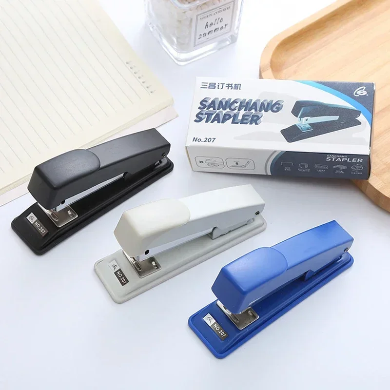 Hand held stapler  thickened medium stapler   student office binding machine multi function labor saving durable stapler