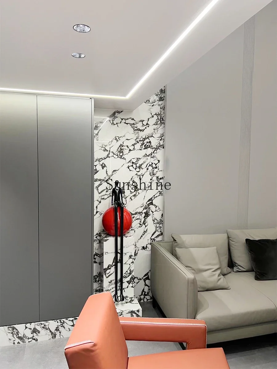 Simple Abstract Sculpture Ornament Character Hotel Lobby Entrance Shop Sales Office Welcome Decoration