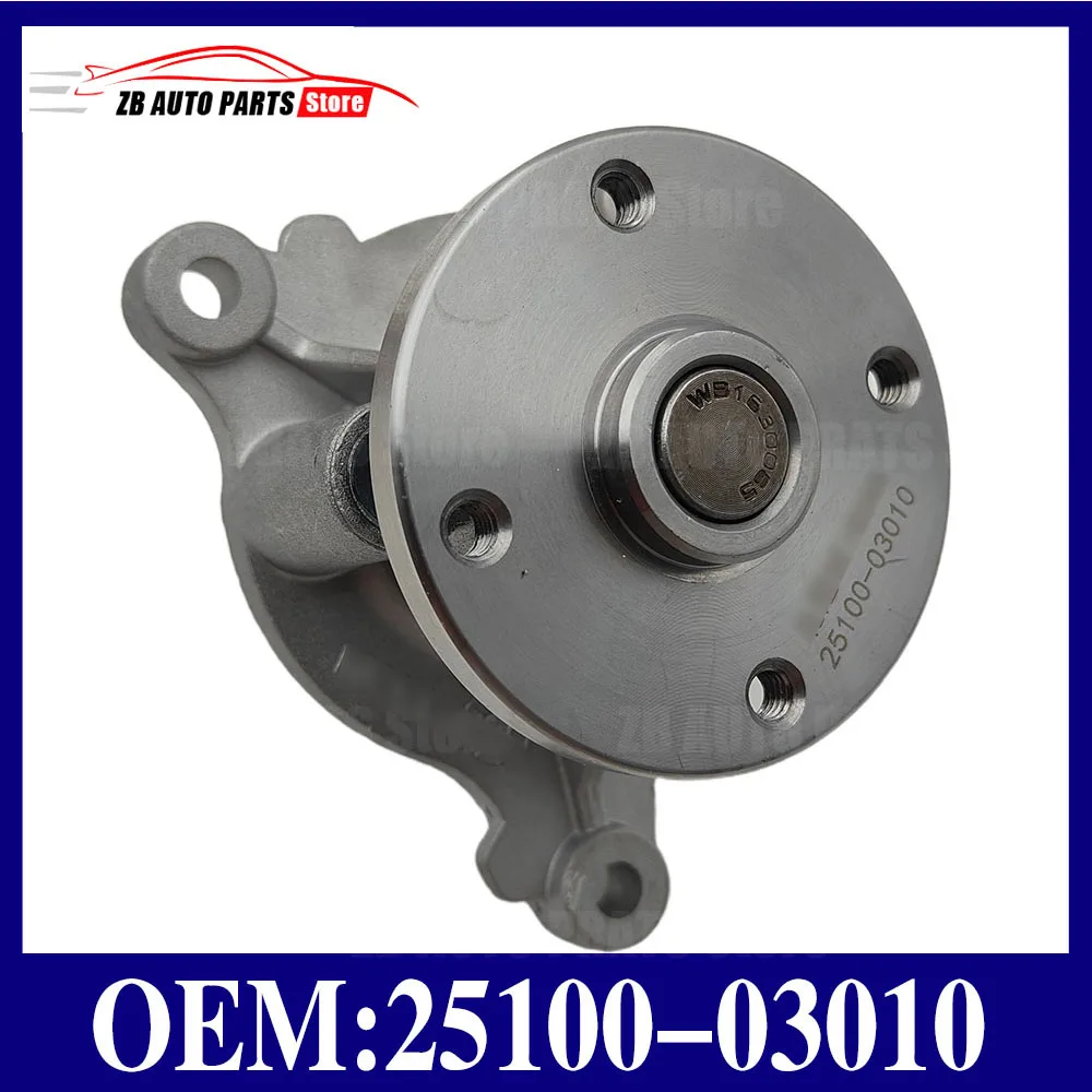 Bomba de agua del motor Brilliance para Elantra AD, bomba de circulación de refrigerante OEM 25100-03010