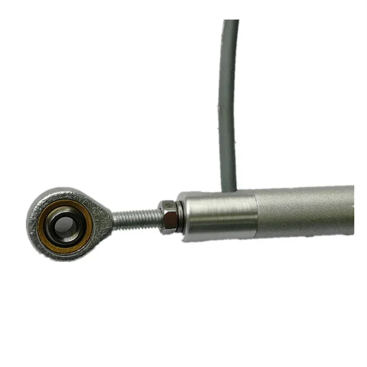 4-20mAh current linear position transducer pull sensor with rod end joint for brick machines