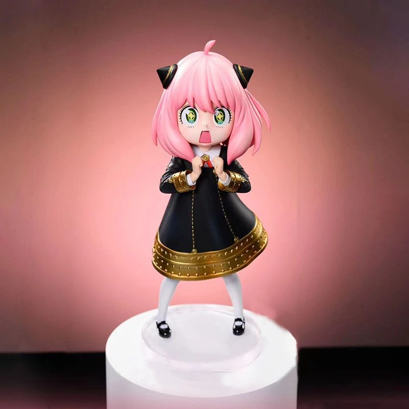 17cm Anya Forger Figures SPY×FAMILY Action Figure Kawaii Starry Eyed Doll Anime Figurine Pvc Model Children Collection Toy Gifts