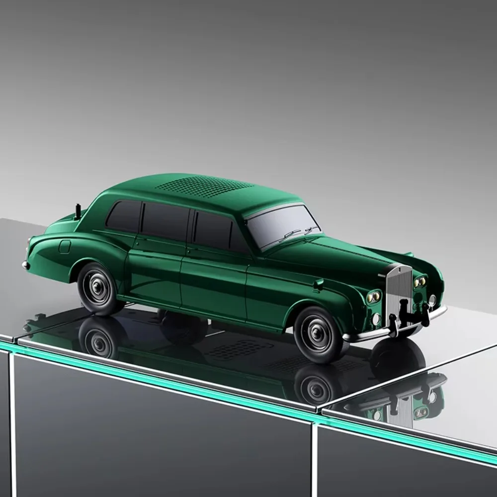 Vintage Style Classic Car Bluetooth Speaker JY99-Pro Rich Bass Sound, Desktop Novelty Decor, Office Home Audio Gift